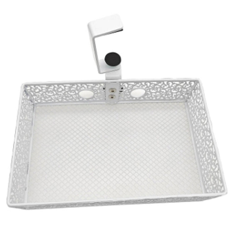 No Drill Hanging Desk Storage Organizer Hidden Under Desktop Basket (Rotation Style) No Drill Hanging Desk Storage Organizer Hidden Under Desktop Basket (Rotation Style)